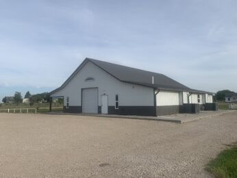 Western Kansas meeting house.