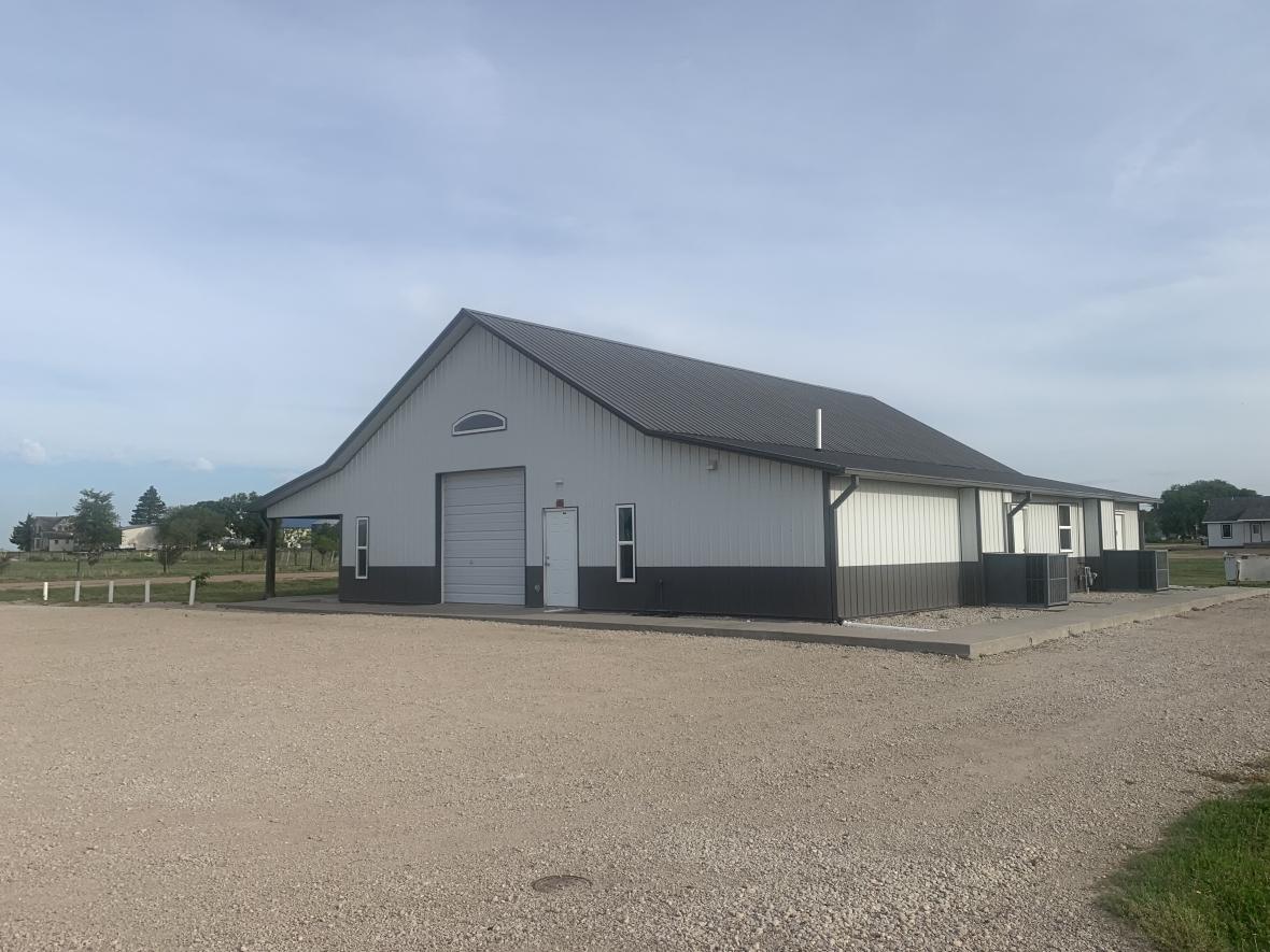 Western Kansas meeting house.