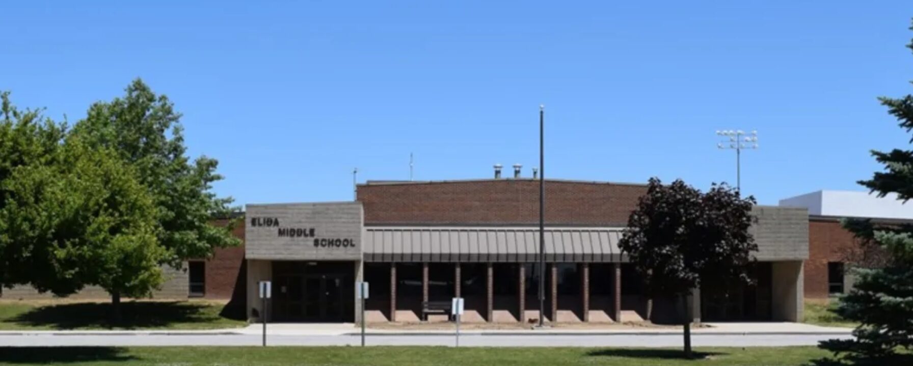 Outside picture of a school.